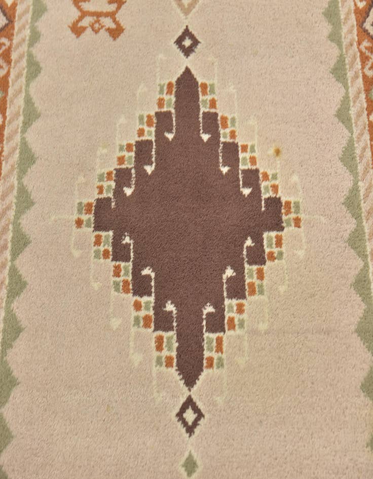 Detail image of  2' 10 x 9' 6  Hand Knotted Kars Wool Runner Rug