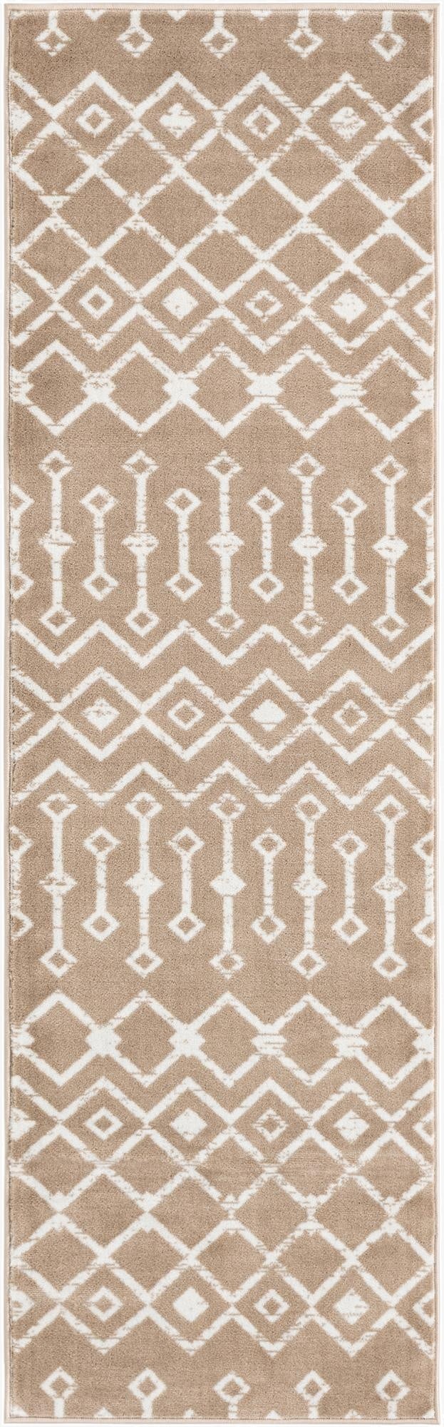  2' 6 x 8' 2 Kasbah Trellis Runner Rug