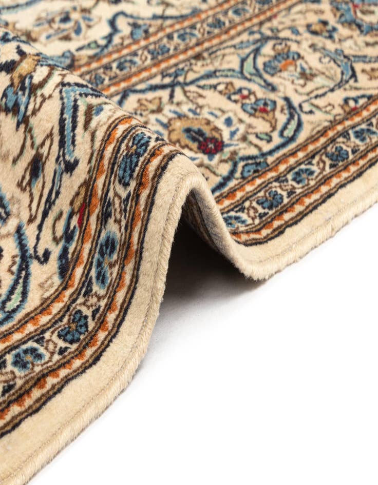 Detail image of  6' 6 x 10' 8 Kashan Wool Runner Rug