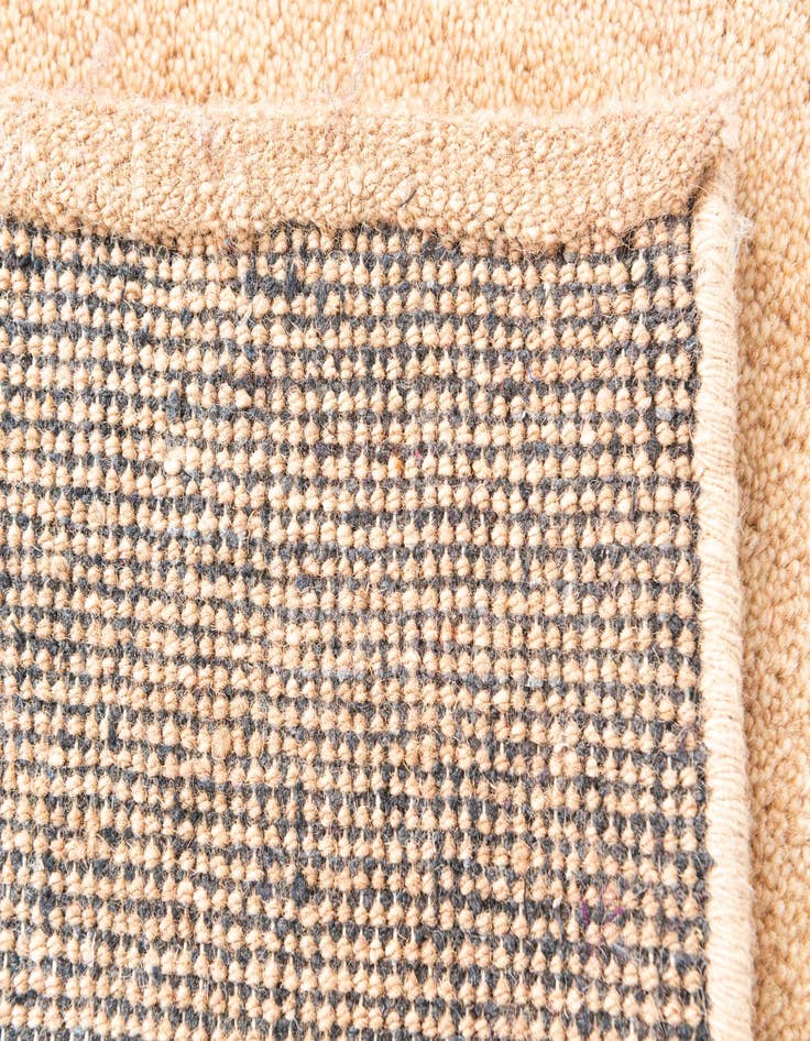 Detail image of  2' 4 x 4' 7  Hand Knotted Kashkuli Gabbeh Wool Runner Rug