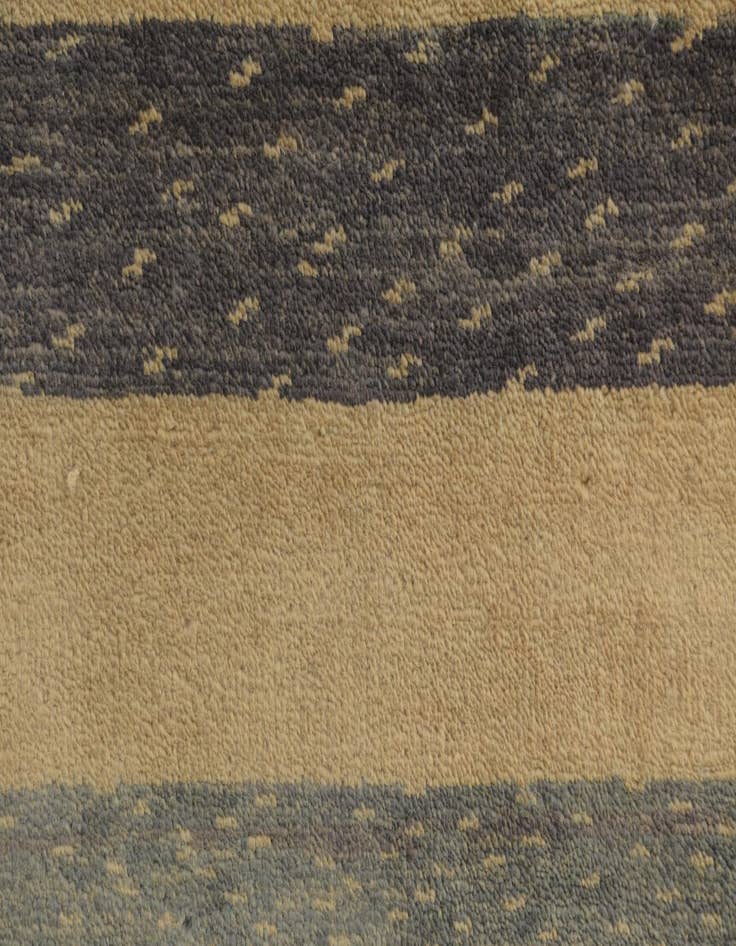 Detail image of 2' 4 x 4' 8 Hand Knotted Kashkuli Gabbeh Oriental Wool Runner Rug