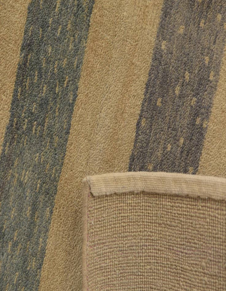 Detail image of 2' 4 x 4' 8 Hand Knotted Kashkuli Gabbeh Oriental Wool Runner Rug