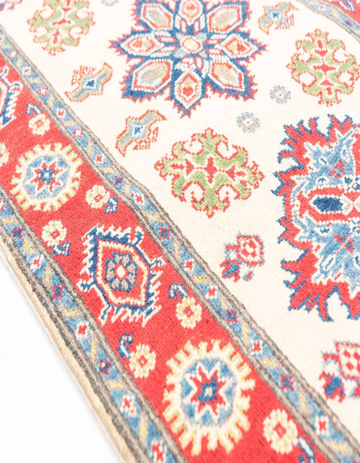 Detail image of  2' 7 x 9' 10  Hand Knotted Kazak Runner Rug