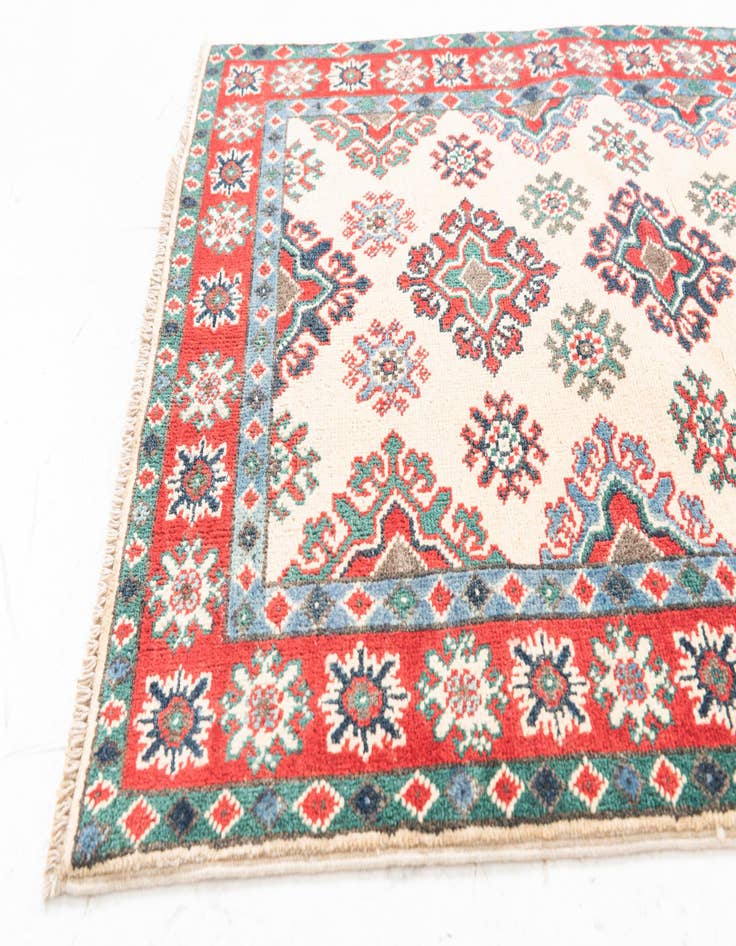 Detail image of  2' 9 x 9' 10  Hand Knotted Kazak Runner Rug