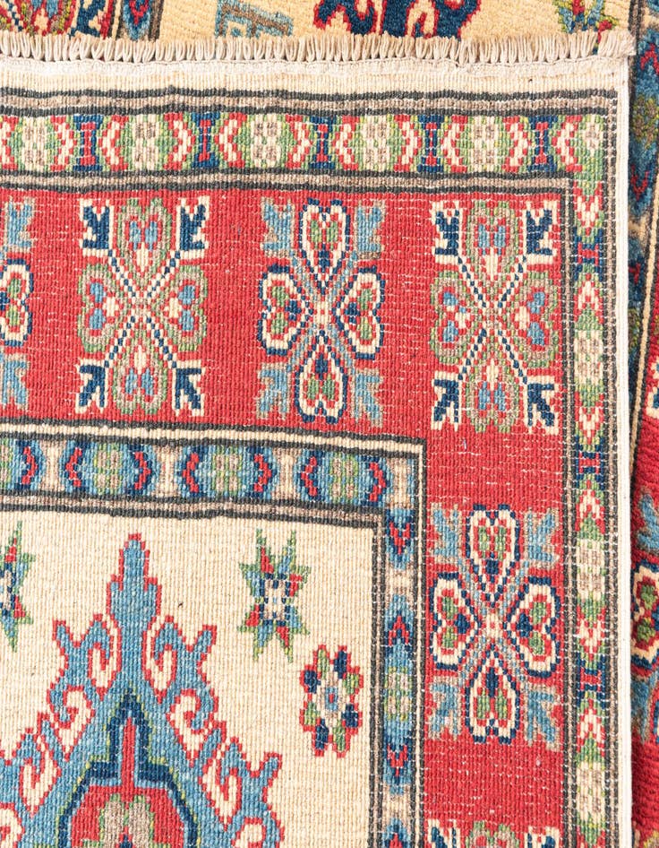 Detail image of  2' 9 x 9' 10  Hand Knotted Kazak Runner Rug
