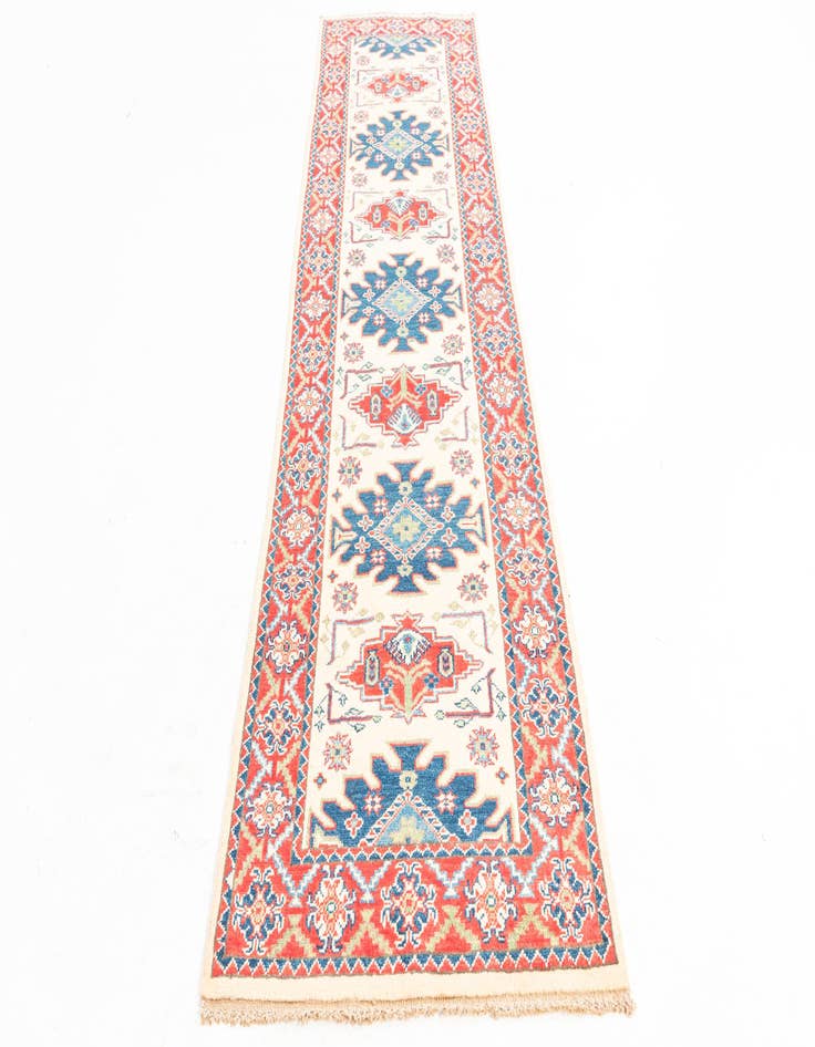 Detail image of  2' 9 x 9' 9  Hand Knotted Kazak Runner Rug