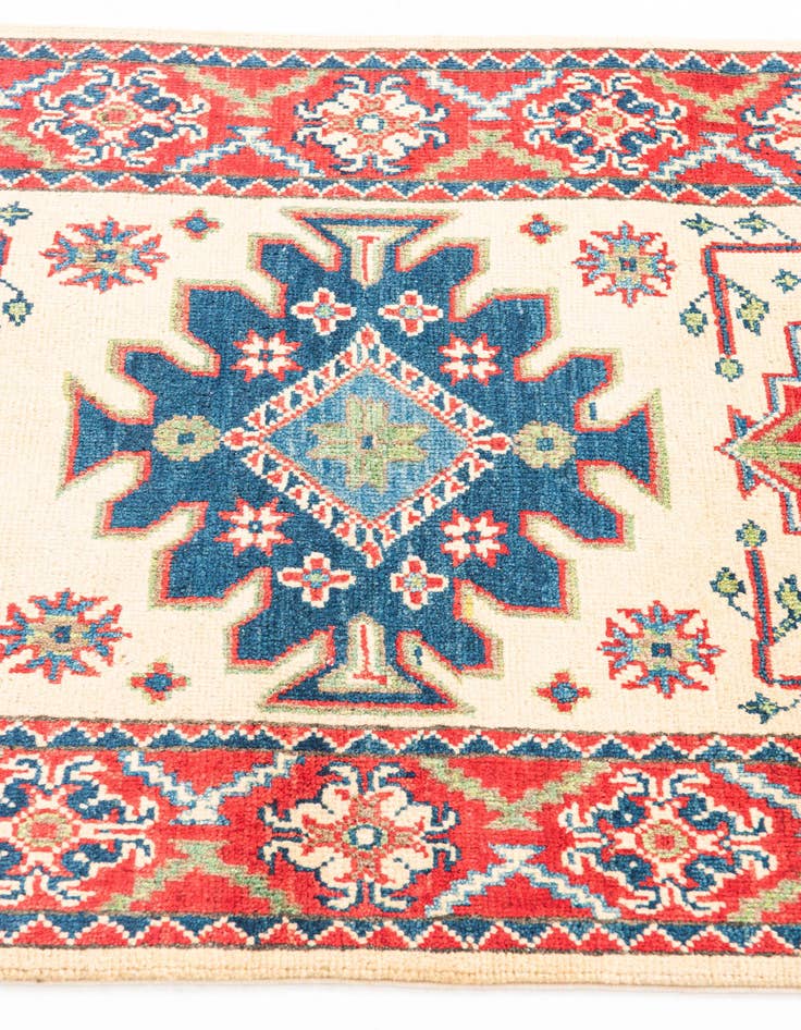 Detail image of  2' 9 x 9' 9  Hand Knotted Kazak Runner Rug