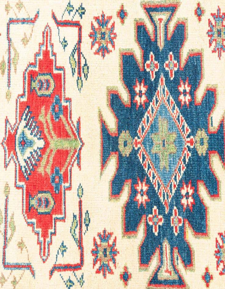 Detail image of  2' 9 x 9' 9  Hand Knotted Kazak Runner Rug