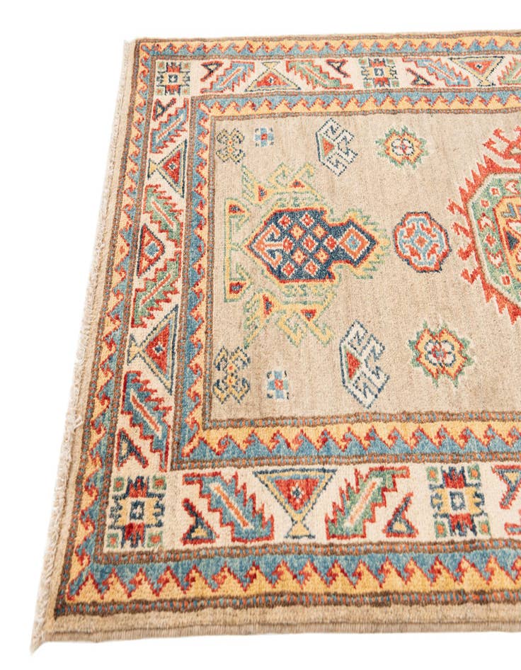 Detail image of  2' 7 x 9' 7  Hand Knotted Kazak Runner Rug