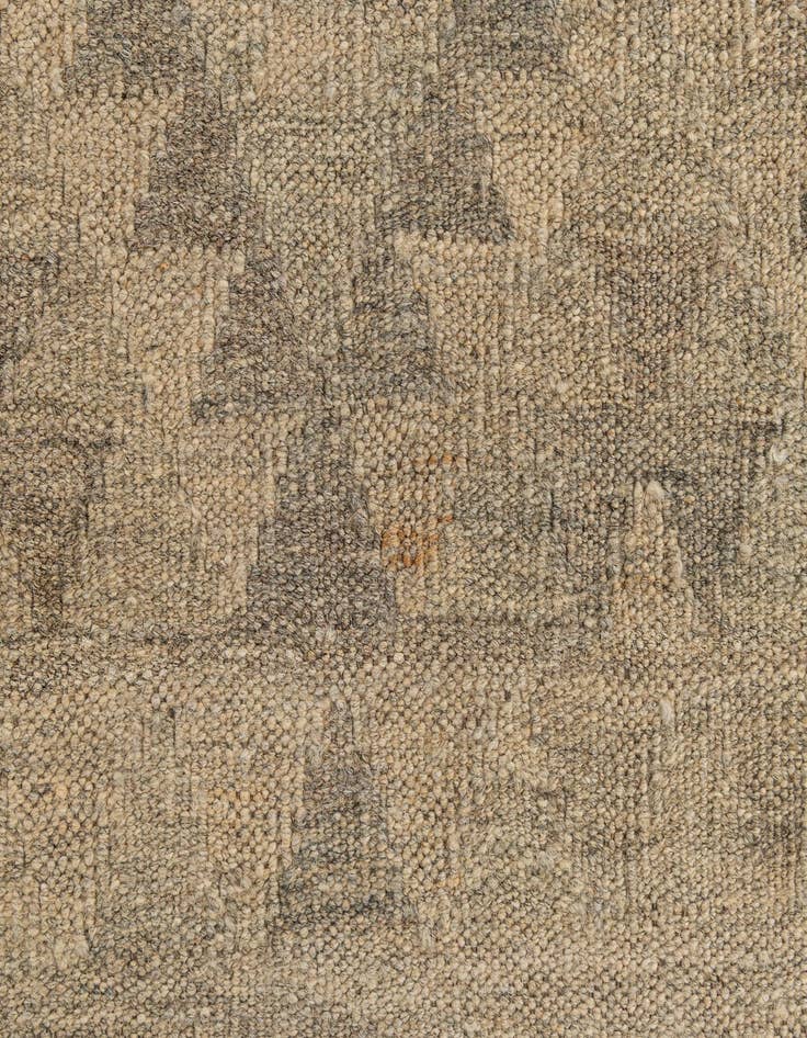 Detail image of  2' 8 x 9' 8  Hand Woven Kilim Maymana Wool Runner Rug