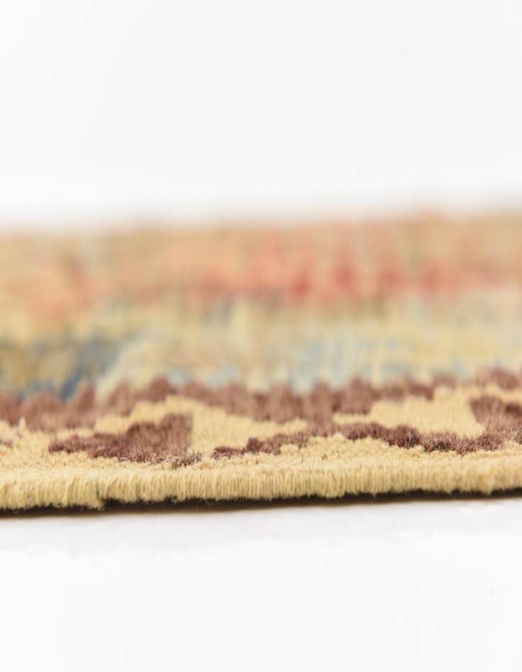 Detail image of  3' 3 x 6' 7  Hand Woven Kilim Maymana Wool Runner Rug