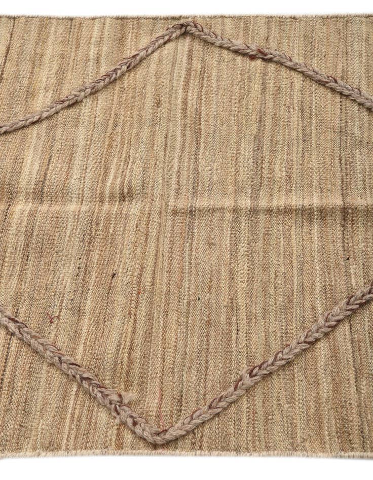 Detail image of  2' 5 x 10' 7  Hand Woven Kilim Modern Wool Runner Rug