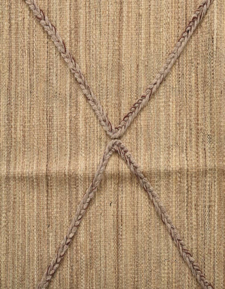 Detail image of  2' 5 x 10' 7  Hand Woven Kilim Modern Wool Runner Rug
