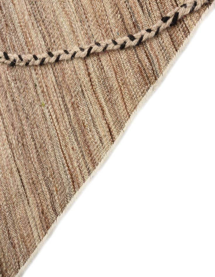 Detail image of  2' 8 x 10'  Hand Woven Kilim Modern Wool Runner Rug