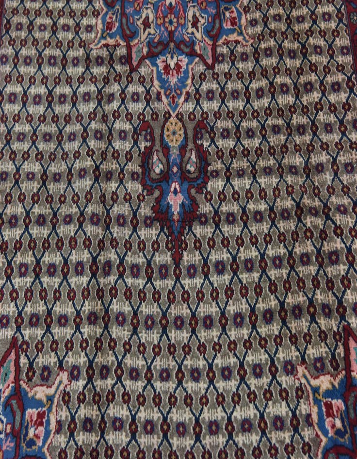 Detail image of 5' x 9' 6 Hand Knotted Koliaei Persian Wool Runner Rug