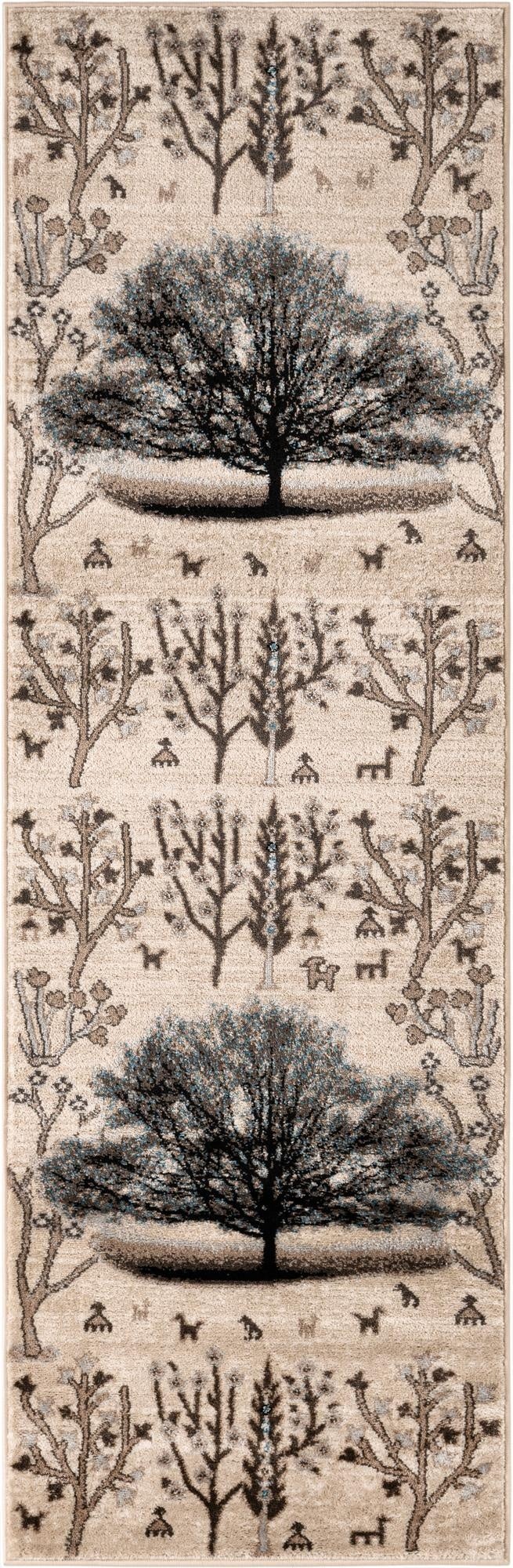  2' 7 x 8' Laguna Runner Rug