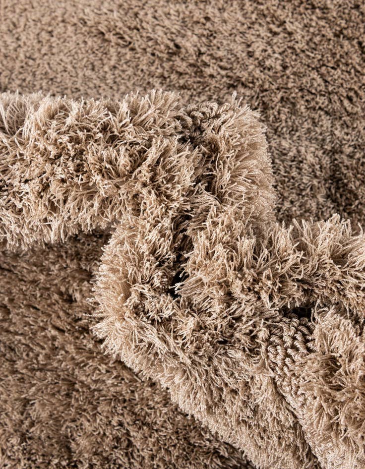 Detail image of  2' 7 x 10' Lattice Shag Runner Rug