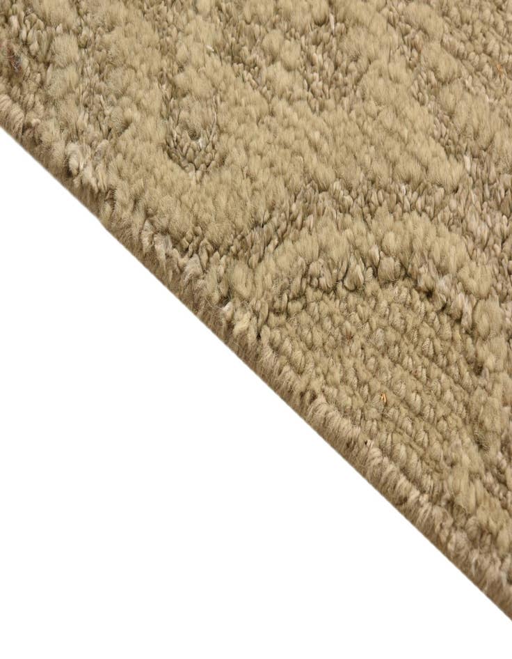 Detail image of  2' 9 x 8' 8  Hand Knotted Luna Runner Rug