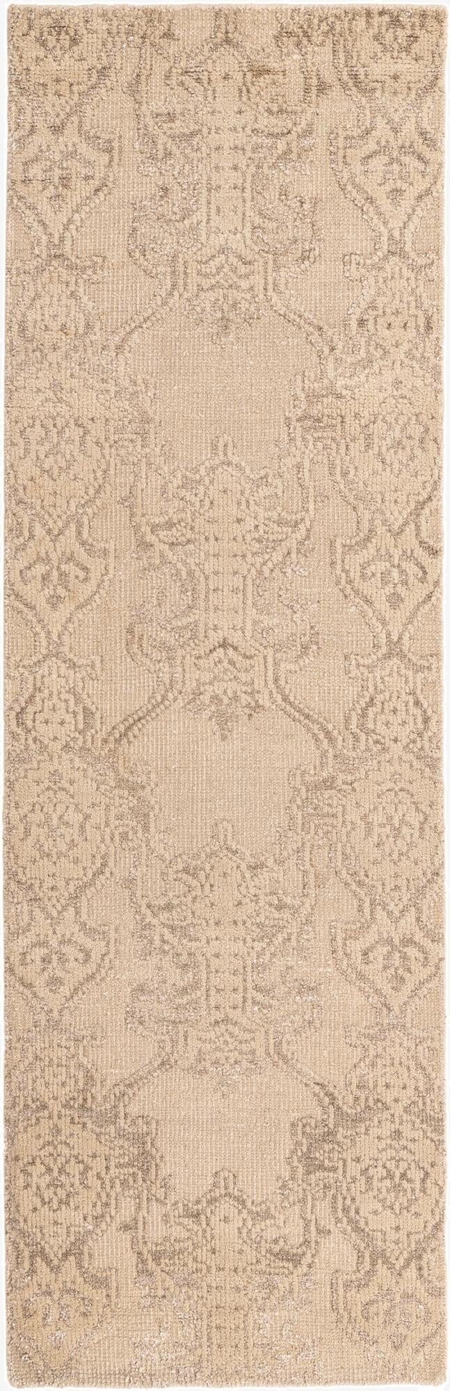  2' 9 x 8' 8  Hand Knotted Luna Runner Rug