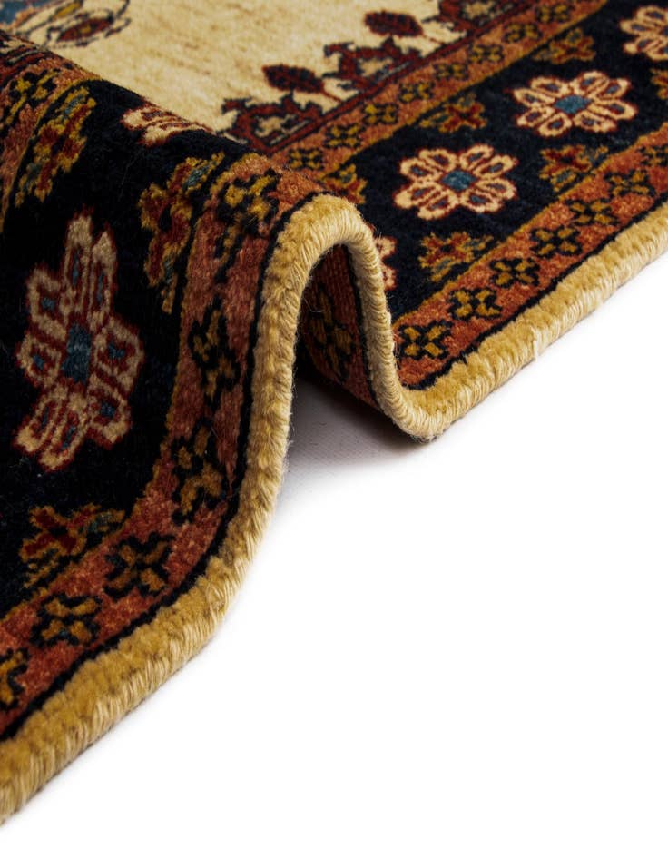 Detail image of  3' x 9' 8 Luribaft Wool Runner Rug