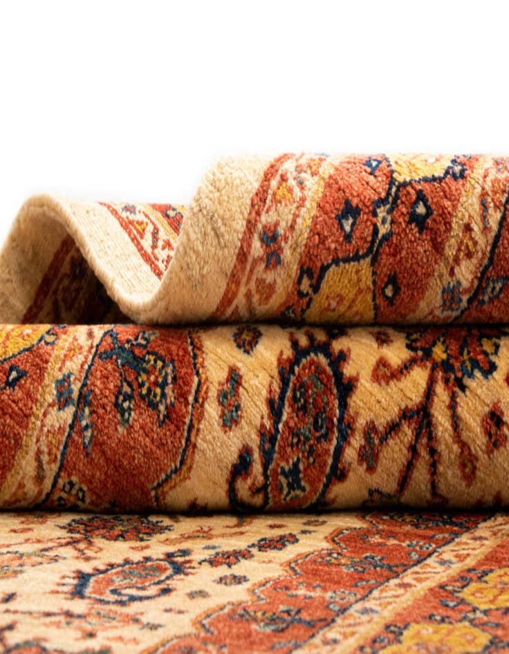 Detail image of  2' 10 x 11' 5 Luribaft Wool Runner Rug