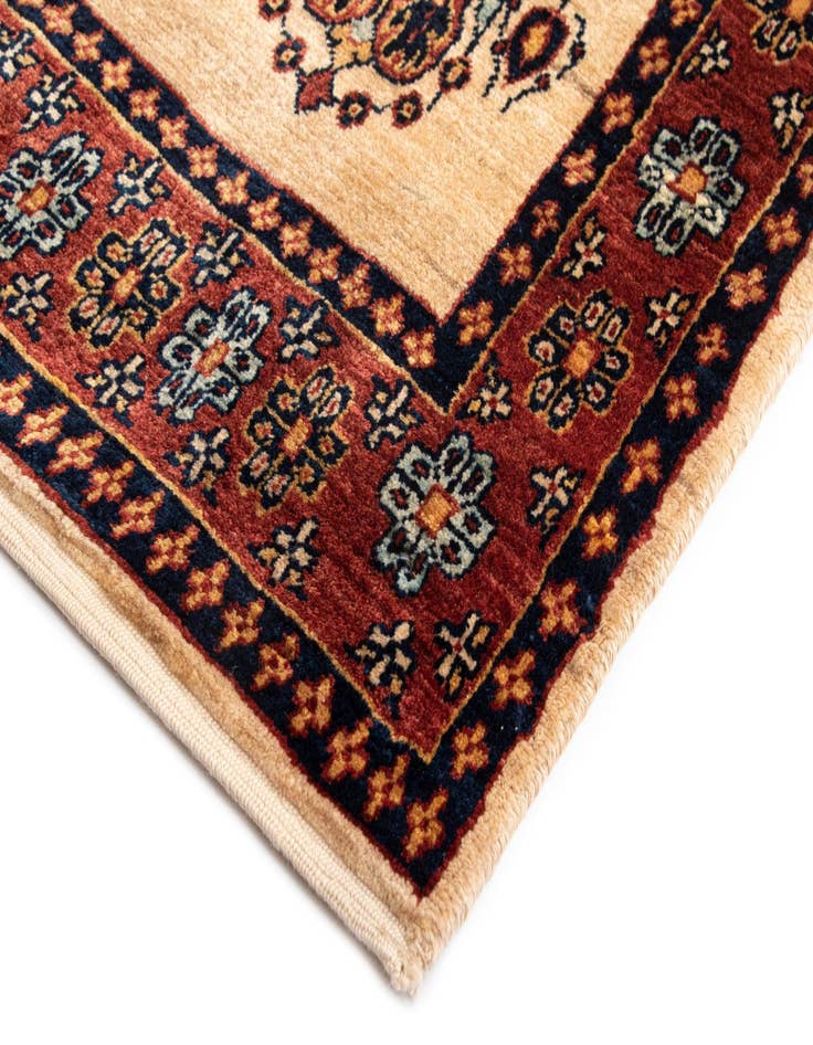 Detail image of  3' 1 x 9' 8 Luribaft Wool Runner Rug