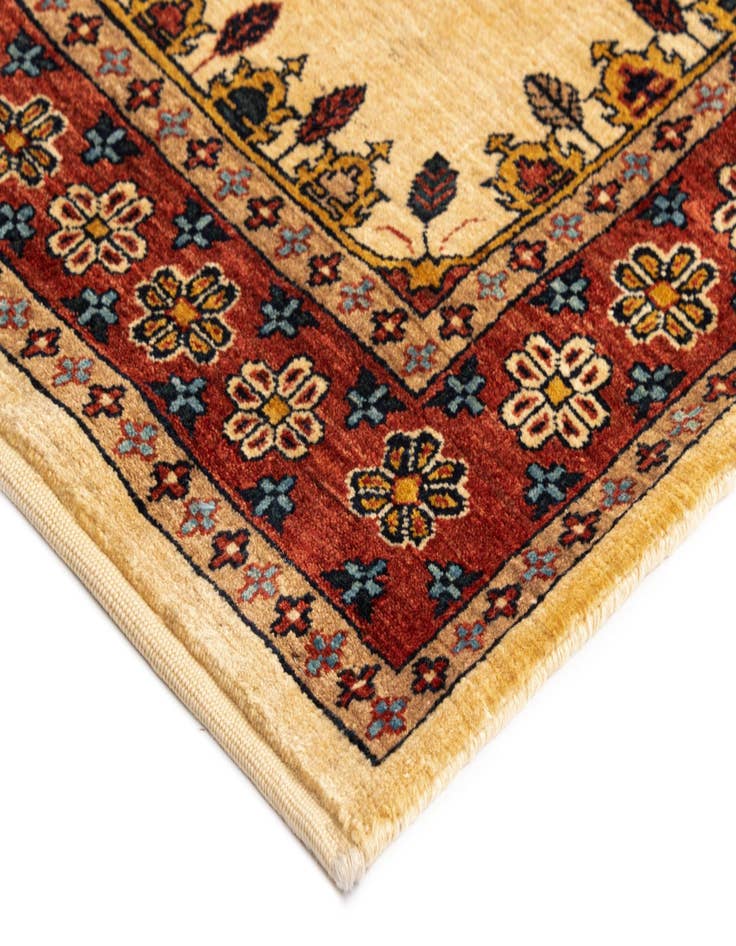 Detail image of  2' 8 x 9' 2 Luribaft Wool Runner Rug