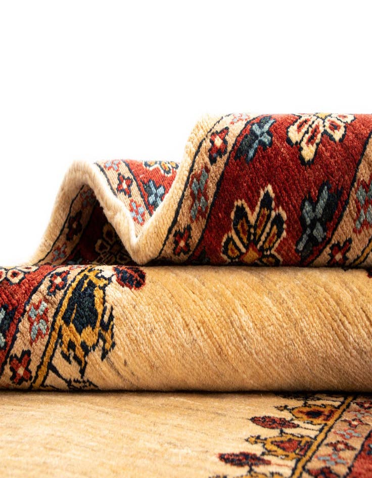 Detail image of  2' 8 x 9' 2 Luribaft Wool Runner Rug