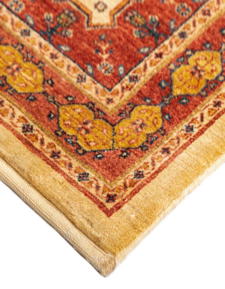 Detail image of  2' 8 x 9' 10 Luribaft Wool Runner Rug