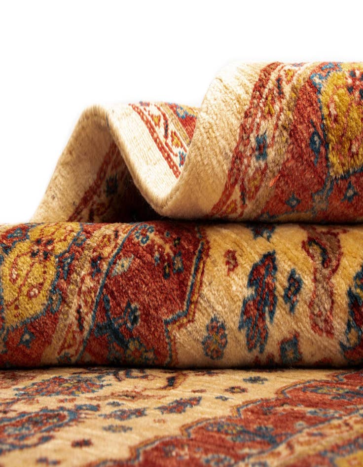 Detail image of  2' 9 x 10' 5 Luribaft Wool Runner Rug