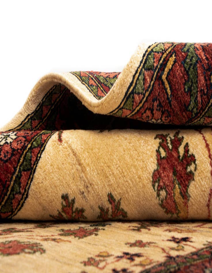 Detail image of  2' 8 x 9' 3 Luribaft Wool Runner Rug