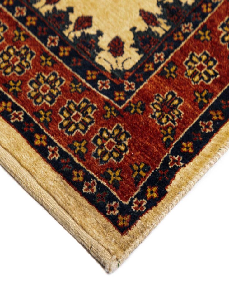 Detail image of  2' 7 x 9' 9 Luribaft Wool Runner Rug