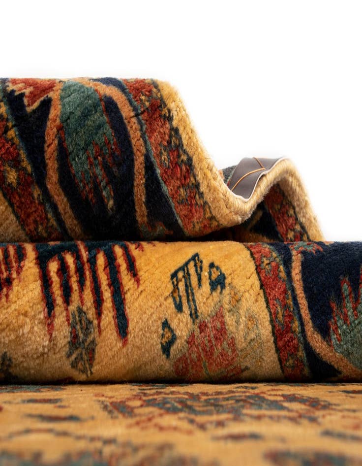 Detail image of  2' 11 x 12' Luribaft Wool Runner Rug