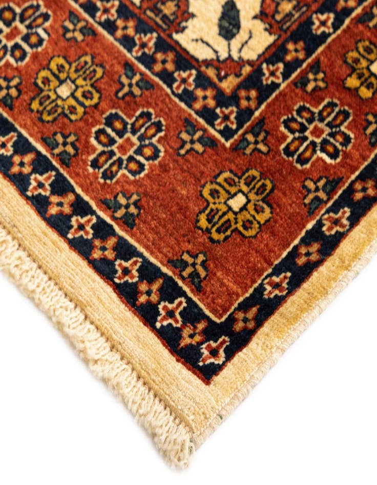 Detail image of  3' x 9' 10 Luribaft Wool Runner Rug