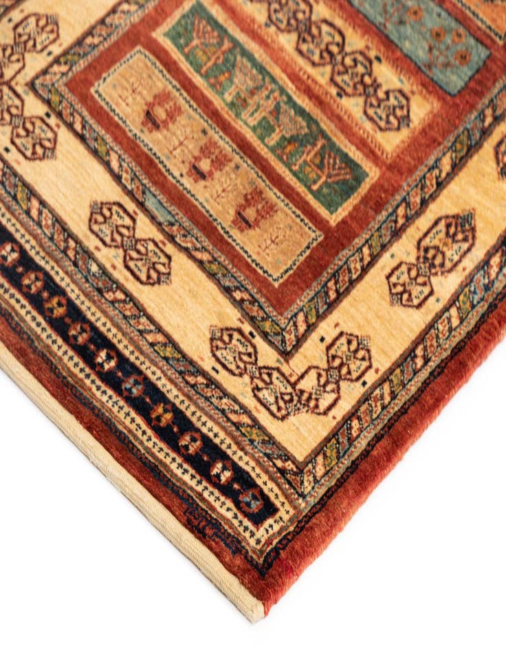 Detail image of  2' 6 x 6' 3 Luribaft Wool Runner Rug