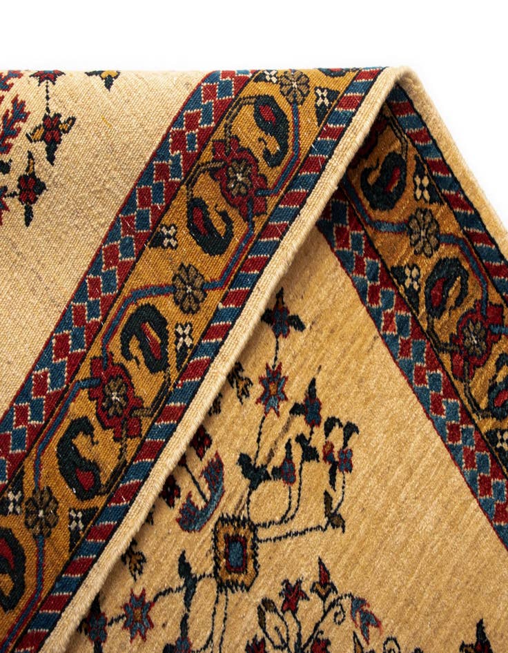 Detail image of  2' 9 x 8' 11 Luribaft Wool Runner Rug