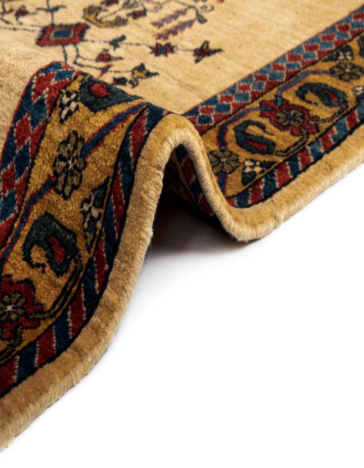 Detail image of  2' 9 x 8' 11 Luribaft Wool Runner Rug