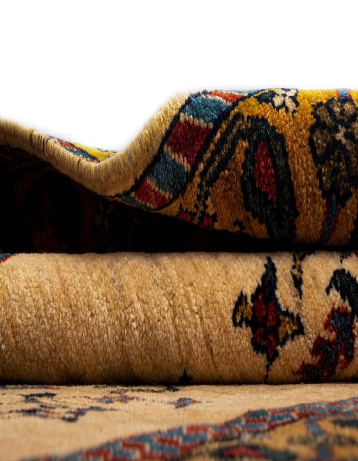 Detail image of  2' 9 x 8' 11 Luribaft Wool Runner Rug