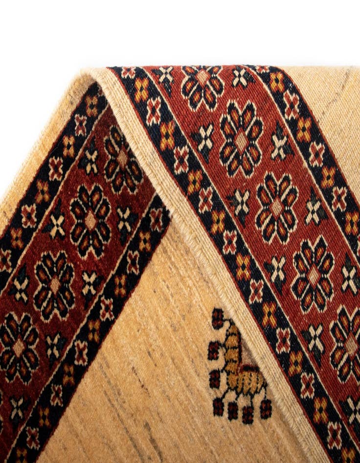 Detail image of  3' 1 x 9' 5 Luribaft Wool Runner Rug