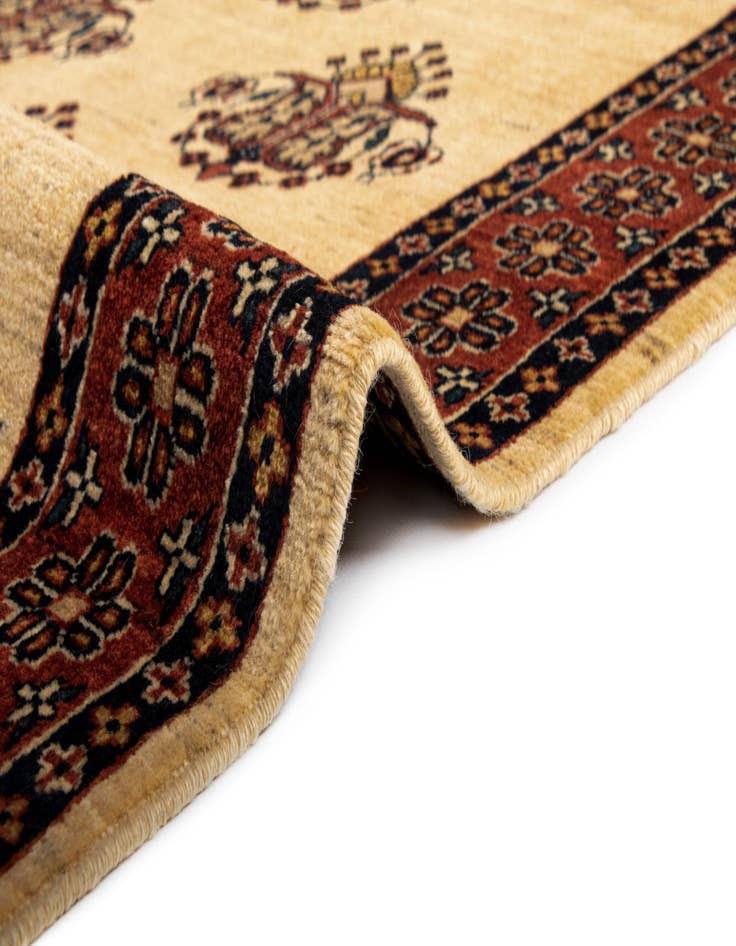 Detail image of  3' 1 x 9' 5 Luribaft Wool Runner Rug