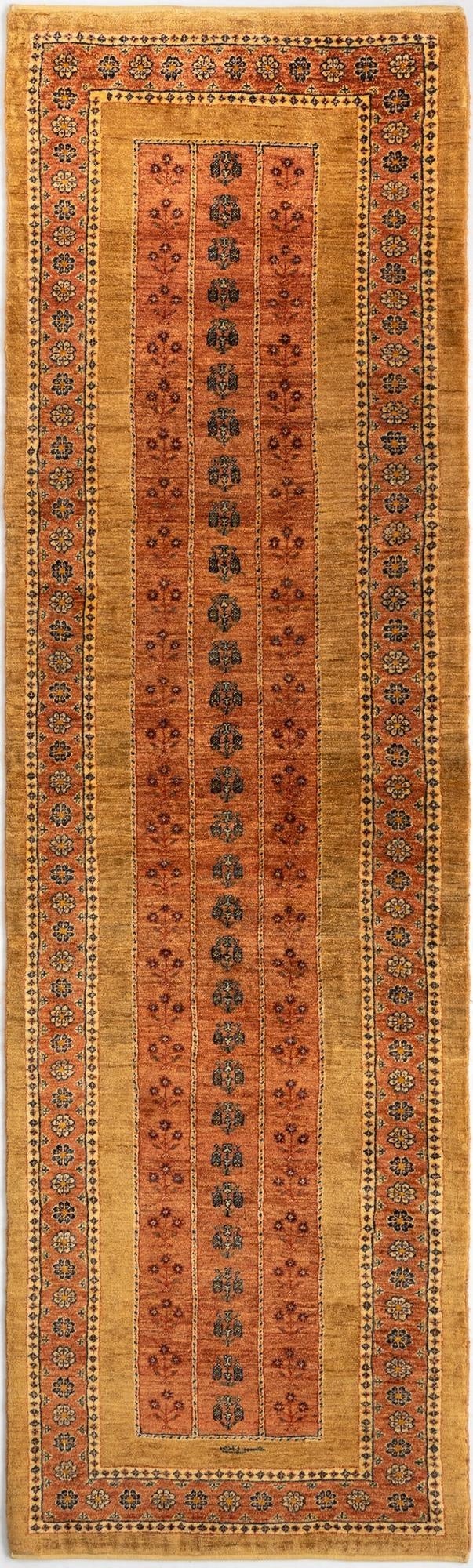  2' 9 x 10' Luribaft Wool Runner Rug