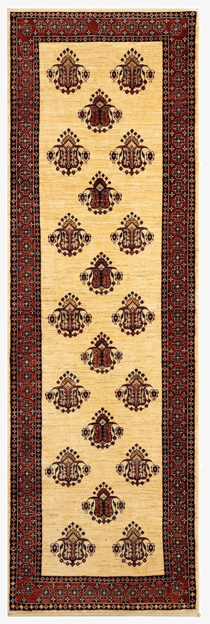  3' 1 x 9' 5 Luribaft Wool Runner Rug