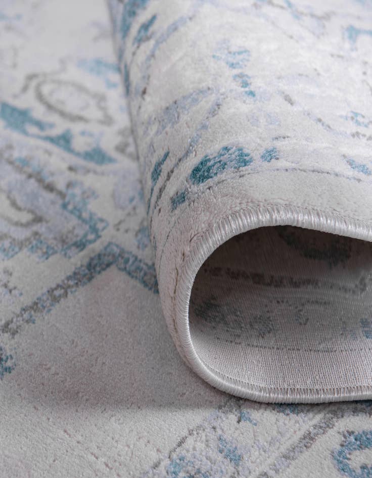 Detail image of  2' 7 x 10' Modern Classical Runner Rug