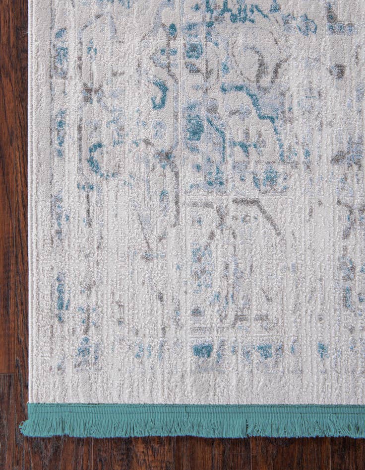 Detail image of  2' 7 x 10' Modern Classical Runner Rug