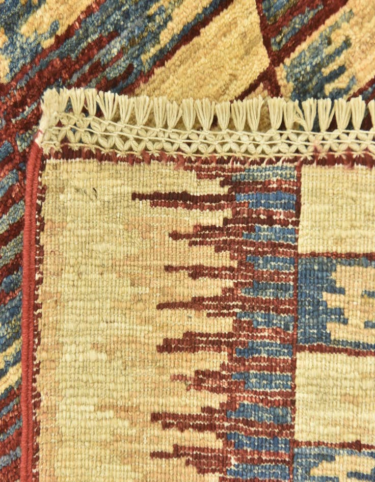 Detail image of  2' 9 x 9' 6  Hand Knotted Modern Ziegler Runner Rug
