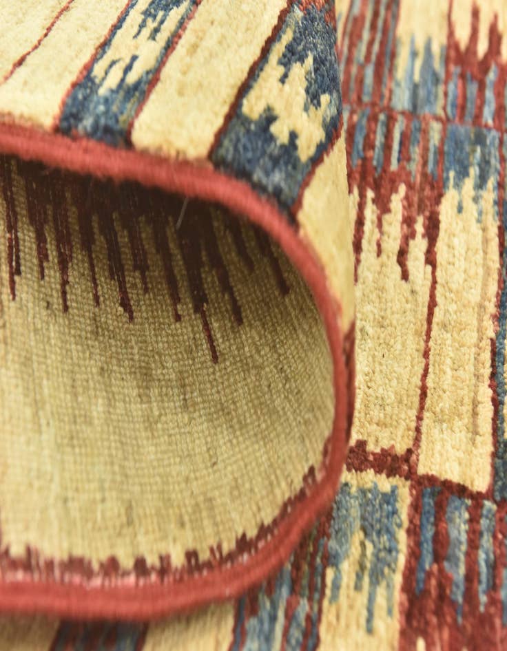 Detail image of  2' 9 x 9' 6  Hand Knotted Modern Ziegler Runner Rug