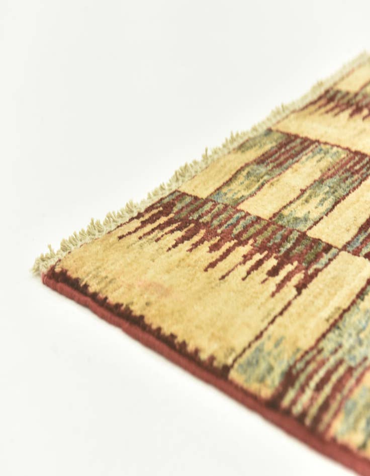Detail image of  2' 8 x 9' 6  Hand Knotted Modern Ziegler Runner Rug