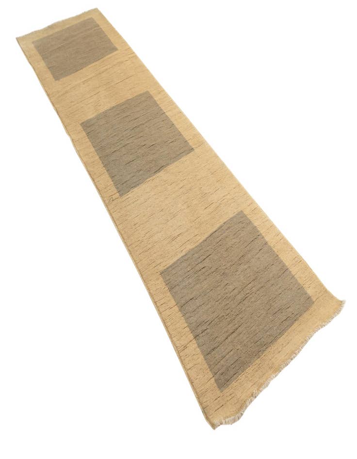 Detail image of  2' 8 x 9' 9  Hand Knotted Modern Ziegler Runner Rug