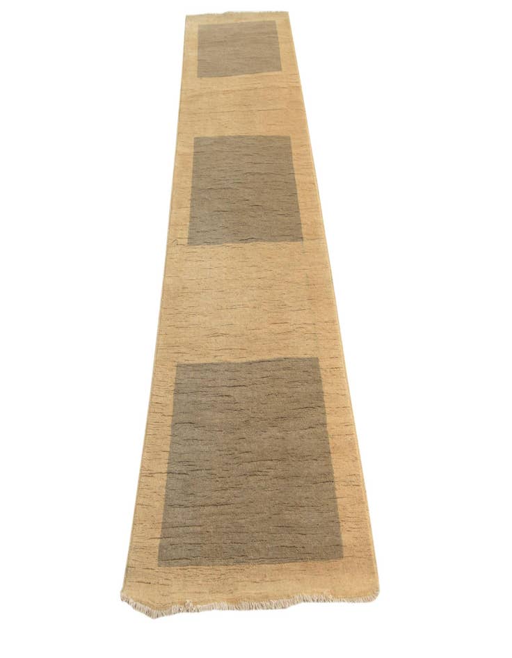 Detail image of  2' 8 x 9' 9  Hand Knotted Modern Ziegler Runner Rug