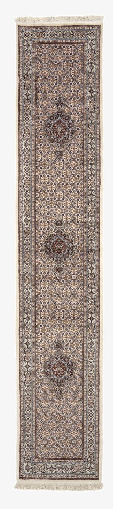  2' 5 x 13' 3  Hand Knotted Mood Persian Wool Runner Rug
